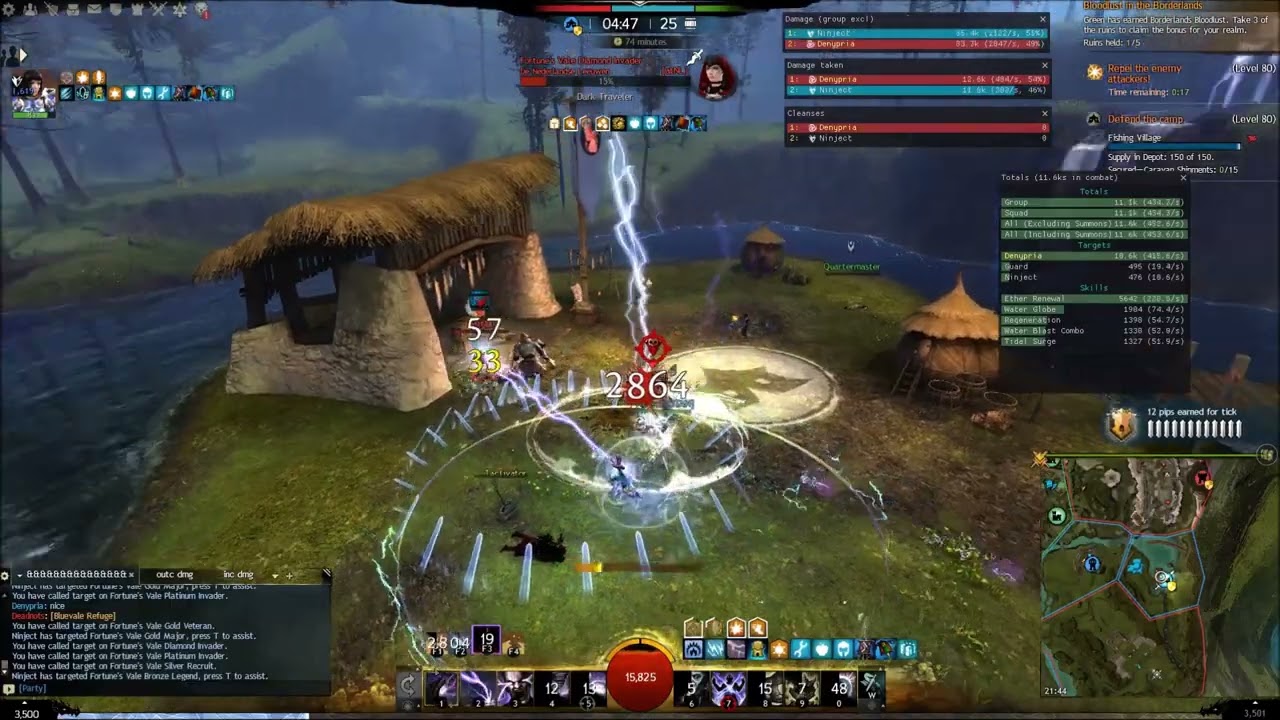 Gw2: power or sort of hybride tempest / evoker roaming video