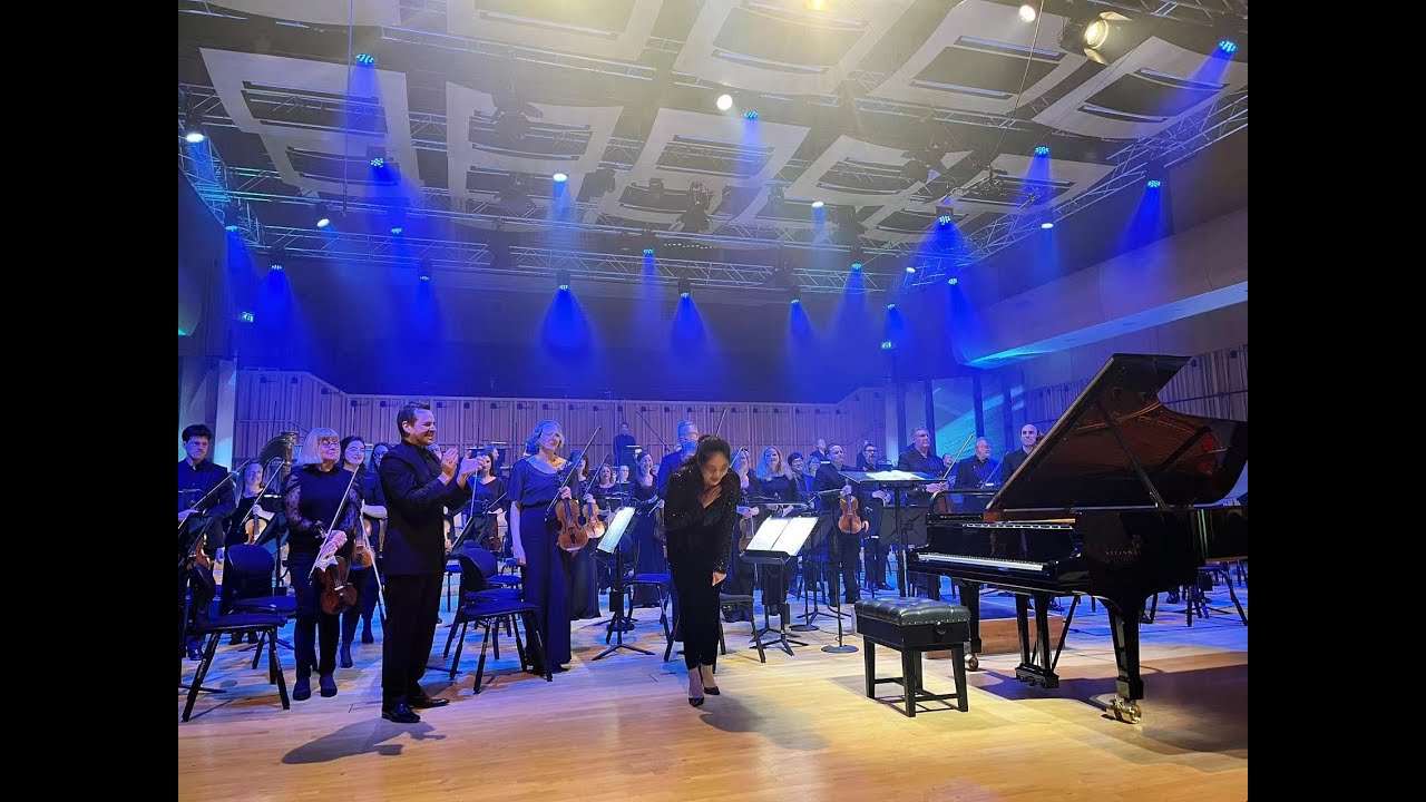 Pianist Zee Zee, Grieg Piano Concerto, BBC National Orchestra of Wales/Lionel Bringuier