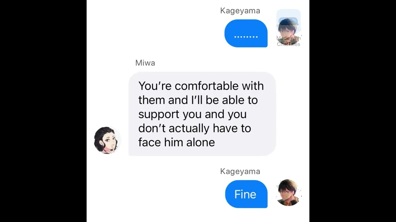 [Haikyuu texts] Flashbacks Kageyama angst