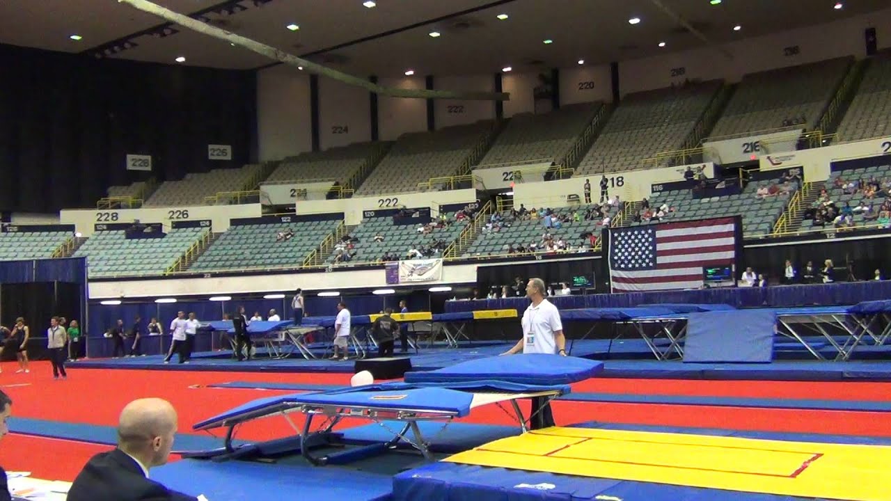 Austin White - Double Mini 2 - 2012 U.S. T&T Elite Championships - Senior Prelims