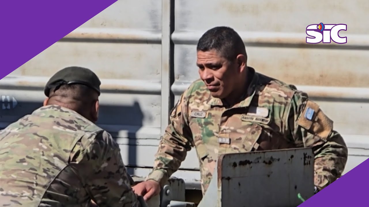 EL EJERCITO ARGENTINO LLEGÓ A CHACO CON UN GRAN DESPLIEGUE DE EQUIPOS Y ARMAMEMENTOS