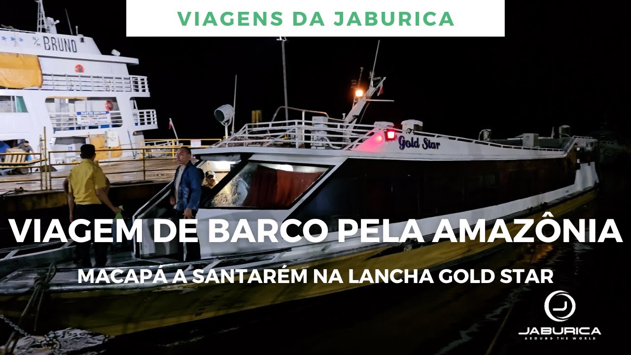 Viagem de barco pelo Rio Amazonas: Uma aventura inesquecível de Macapá a Santarém