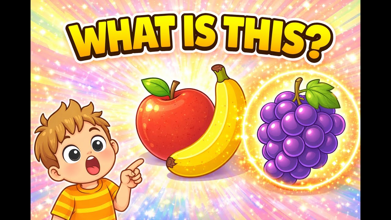 Учите фрукты на английском для детей 🍎