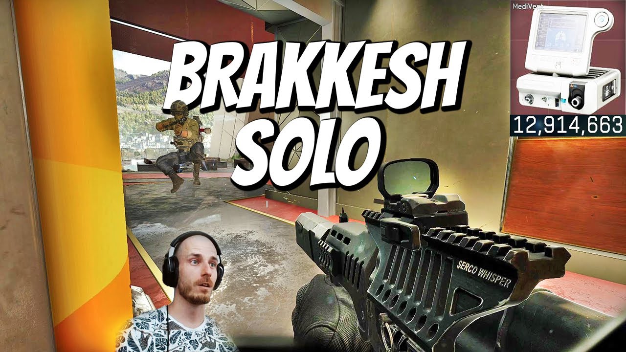 This SMG Is Winning My Solo Fights In Brakkesh | DELTA FORCE