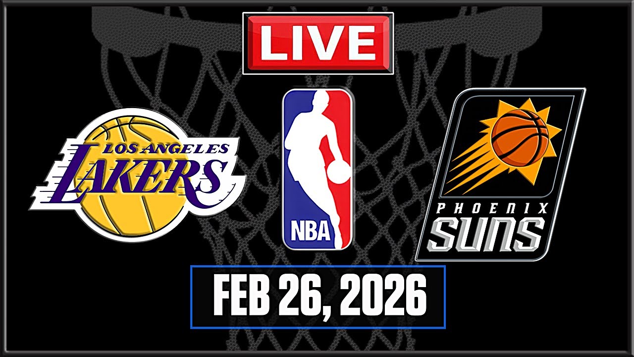 NBA Live! SUNS vs LAKERS | Los Angeles vs Phoenix | Luka vs Booker | FEB 26 2026 | NBA 2K26