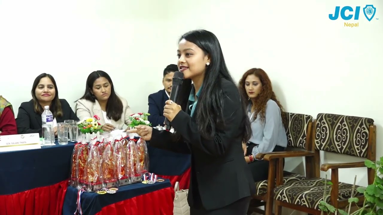 JC Prajita Shrestha | Bronze Medalist | JCI Nepal Public Speaking Championship 2025