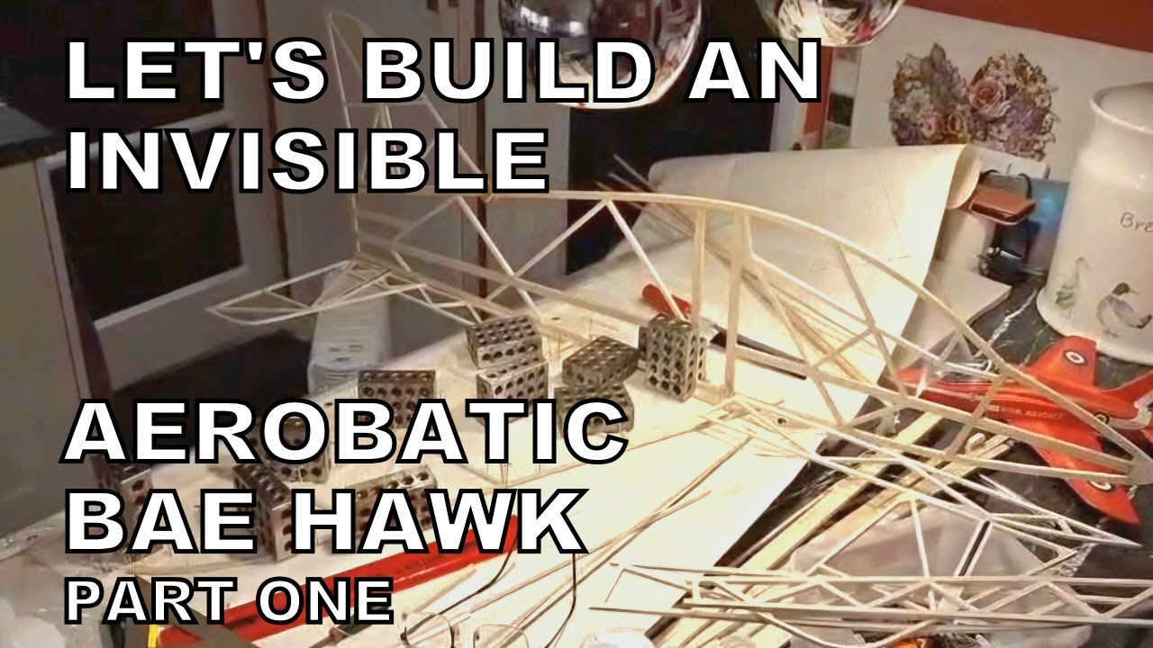 Началось строительство радиоуправляемого самолета Invisible Hawk.
