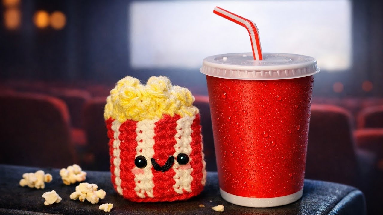 No puede faltar éste crochet en un cine