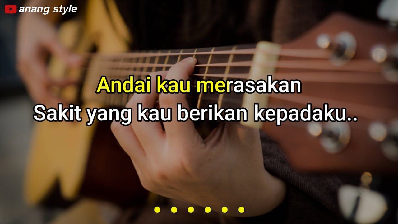 Haruskah Aku Mati - Arief || Karaoke Akustik