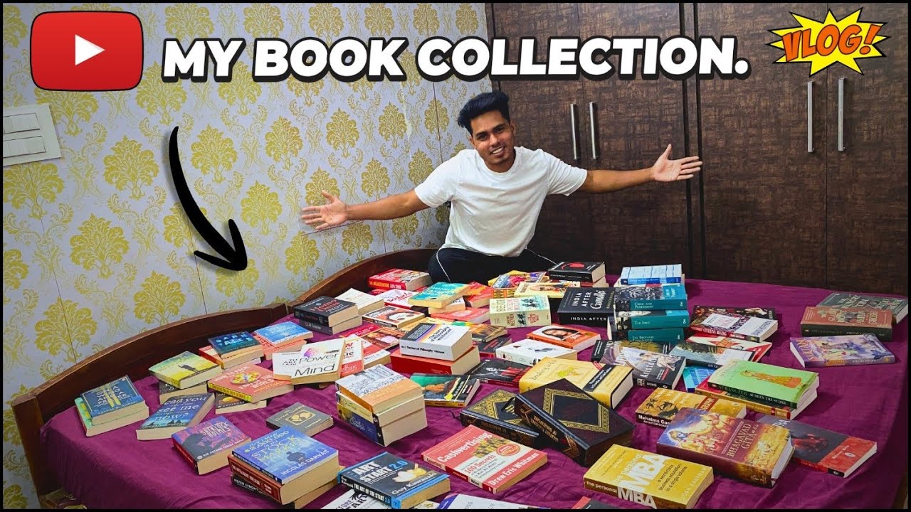 📚 నా Book Collection | Reading Habit Ela Start Cheyali? 🤔