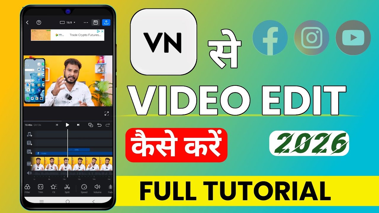 VN Video Editor App Complete Course in Hindi | Professional Editing Tutorial