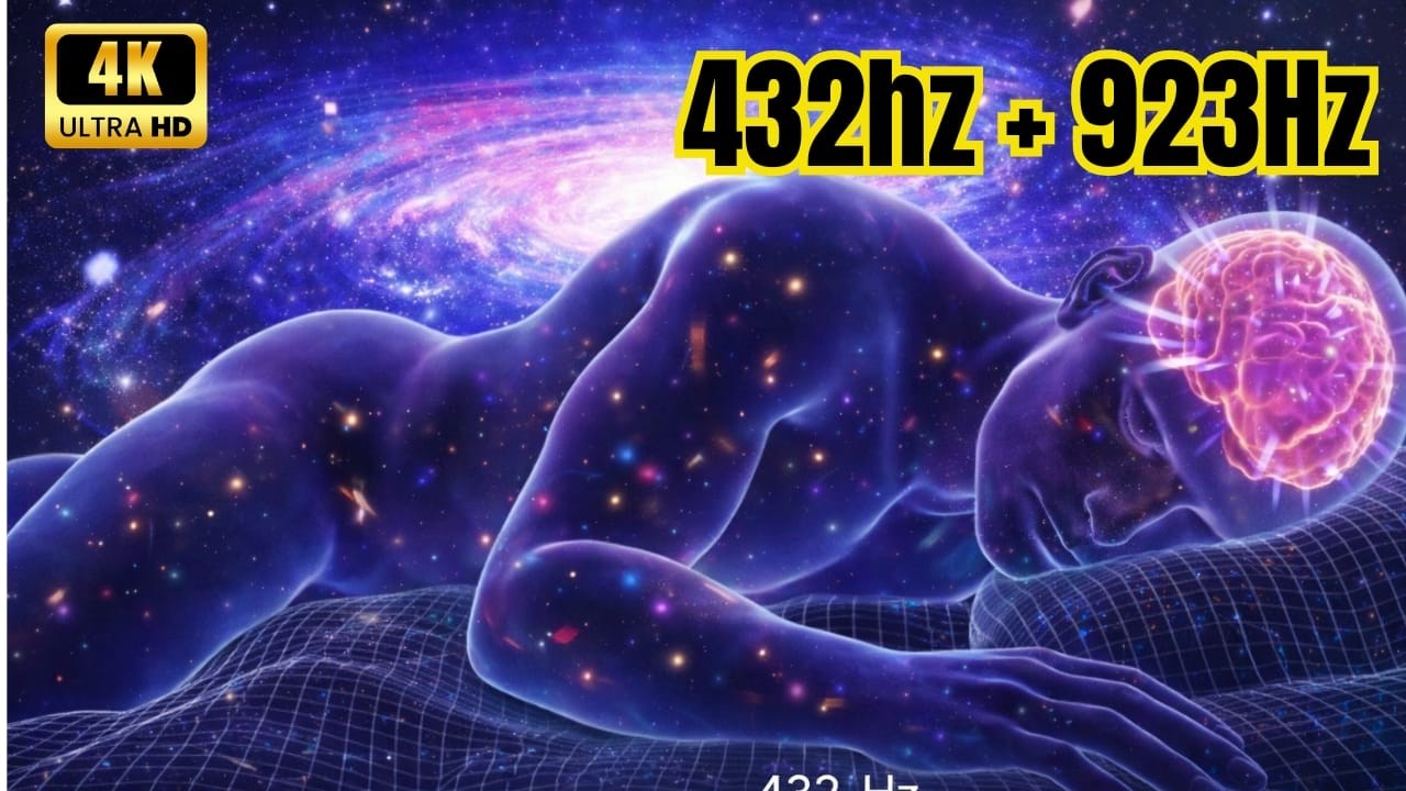 Best Deep Sleep Music |  Whole Body Healing Frequency 528hz, Melatonin Release, Stop Overthinking