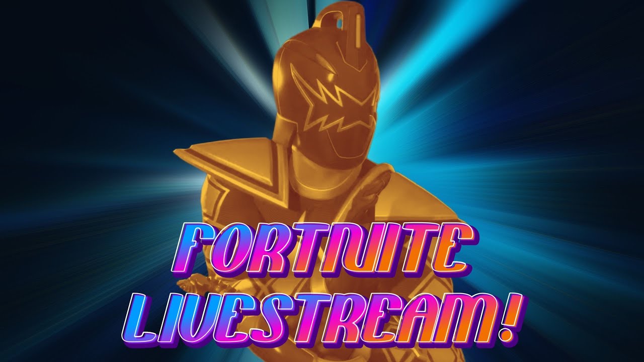 Dino Thunder Black Ranger Fortnite Livestream Gameplay