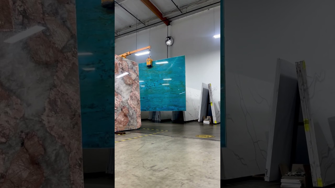 Blue Dream Quartzite at Tez Marble! #countertops #countertops #quartzite #kitchencountertops #home