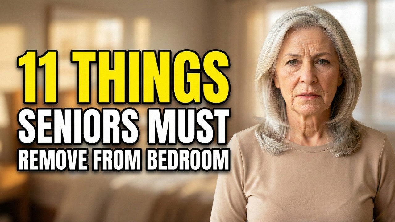 11 Things Seniors Must Remove From Their Bedroom to Sleep Better Tonight