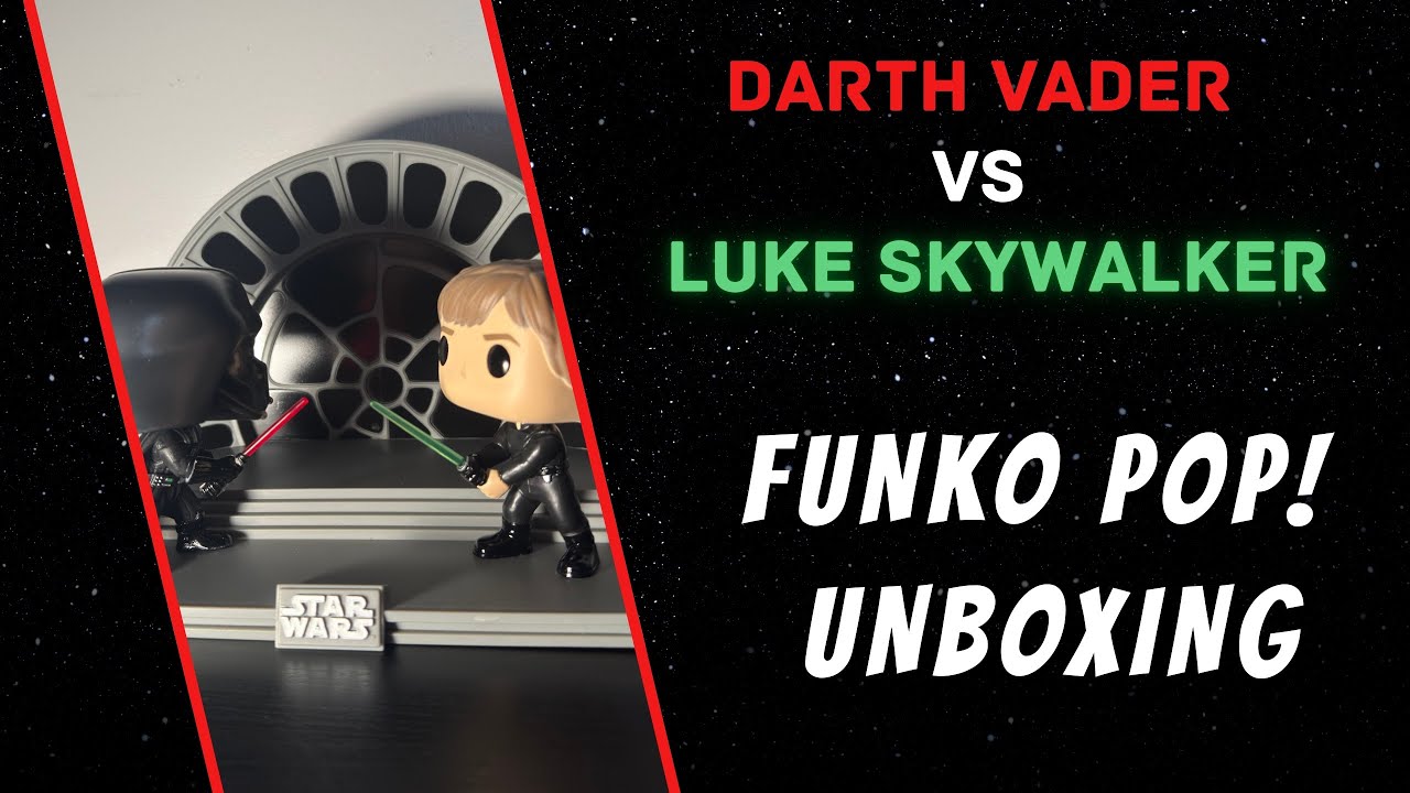 Darth Vader vs Luke Skywalker Funko Pop Unboxing | Return of the Jedi 