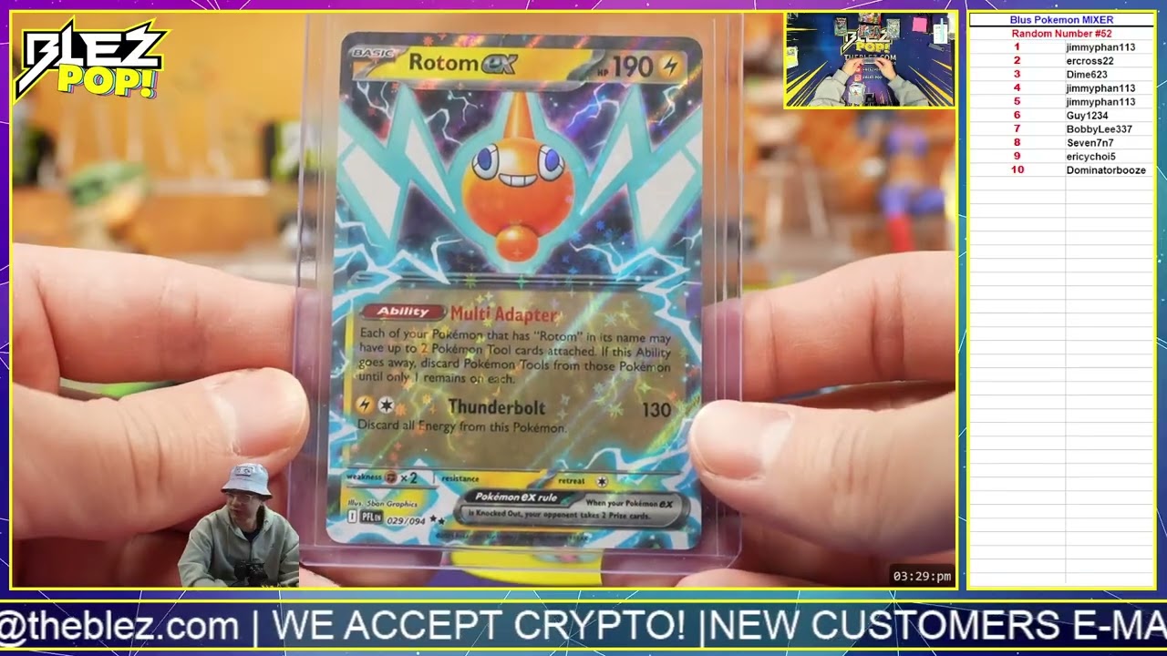 Blus Pokemon Mixer Random Number #52