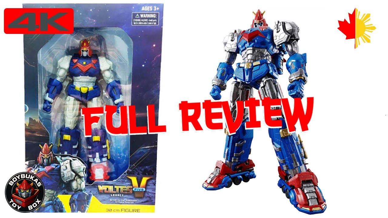 Voltes V Legacy 30cm Action Figure from PlayKit PH -FULL REVIEW