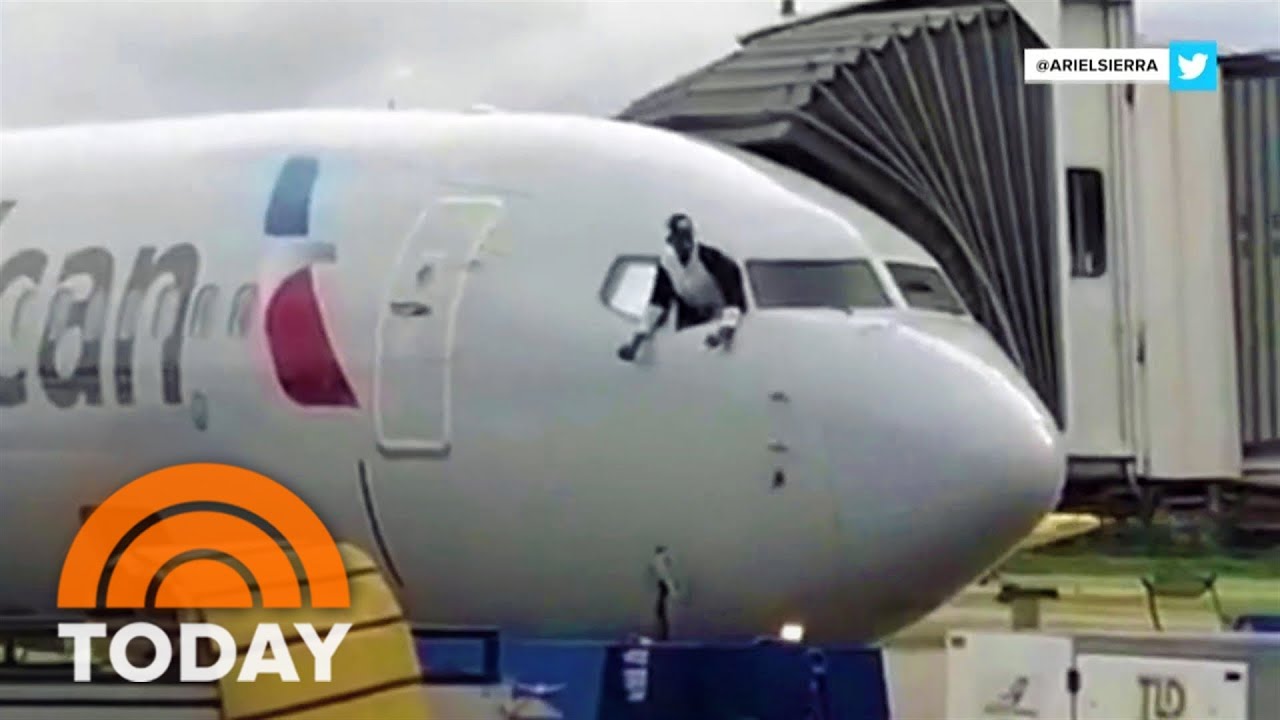 Watch: American Airlines Passenger Breaks Into Cockpit, Damages Plane