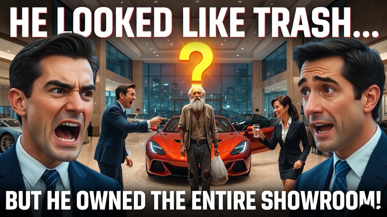 He Looked Like a Beggar But Owned the Dealership – Salesman’s Biggest Mistake Ever!