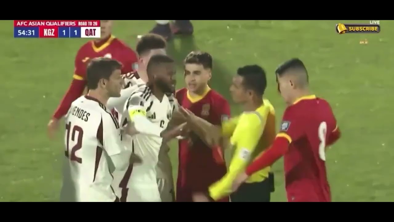 Футбол. Әлем чемпионатына іріктеу Kyrgyzstan - Qatar 3-1!