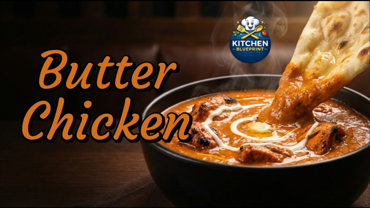 Restaurant Style Butter Chicken | Creamy, Smoky & Rich Indian Curry