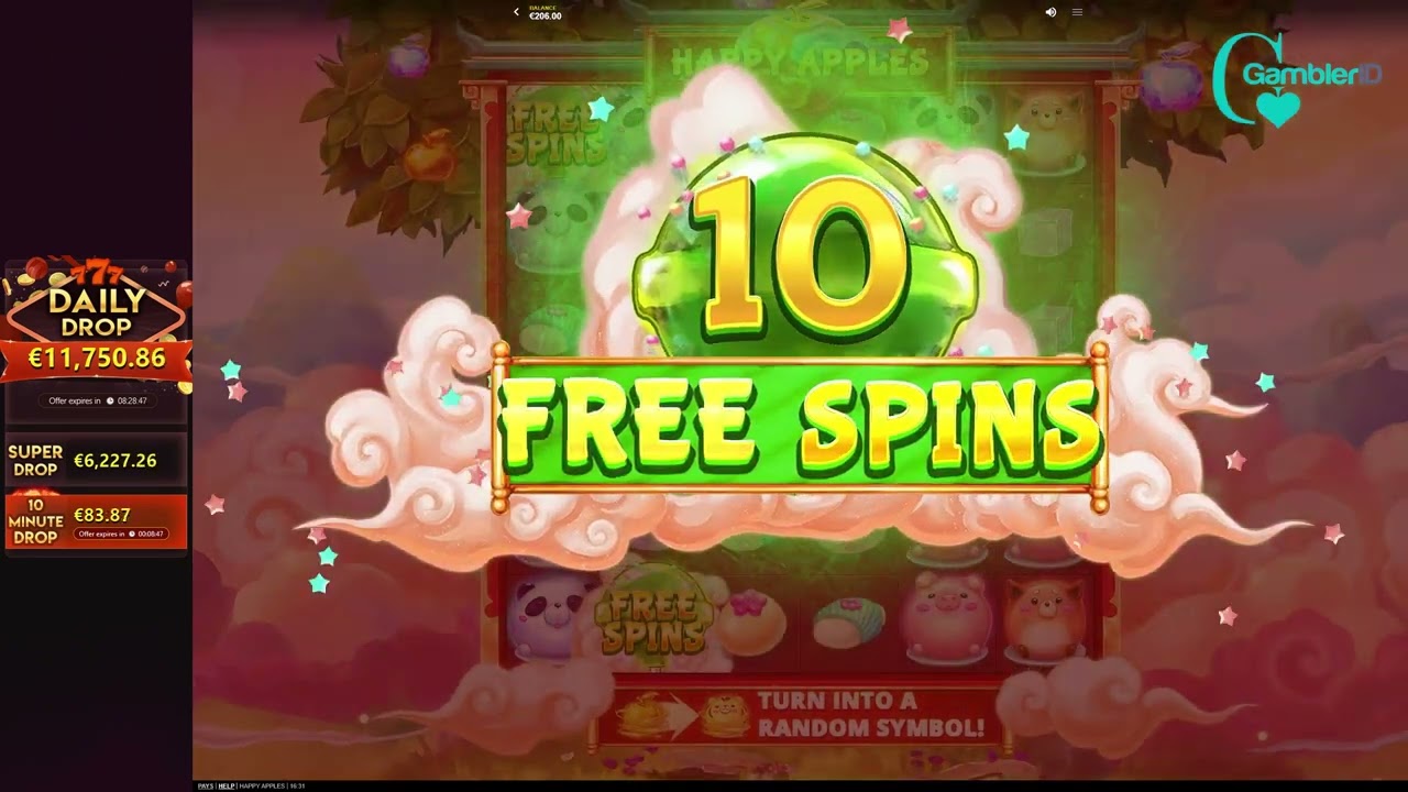 Happy Apples by Red Tiger Gaming Video Review | GamblerID