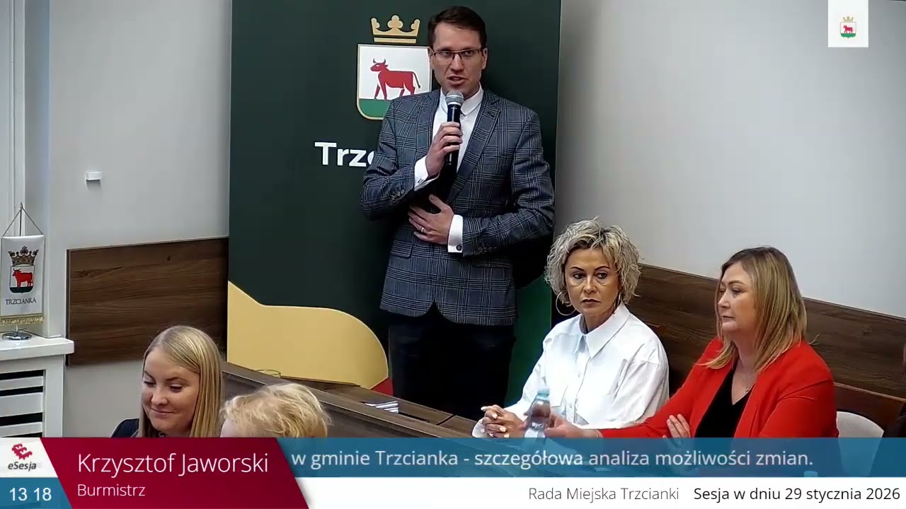 Sesja Rady Miejskiej 2026 01 29