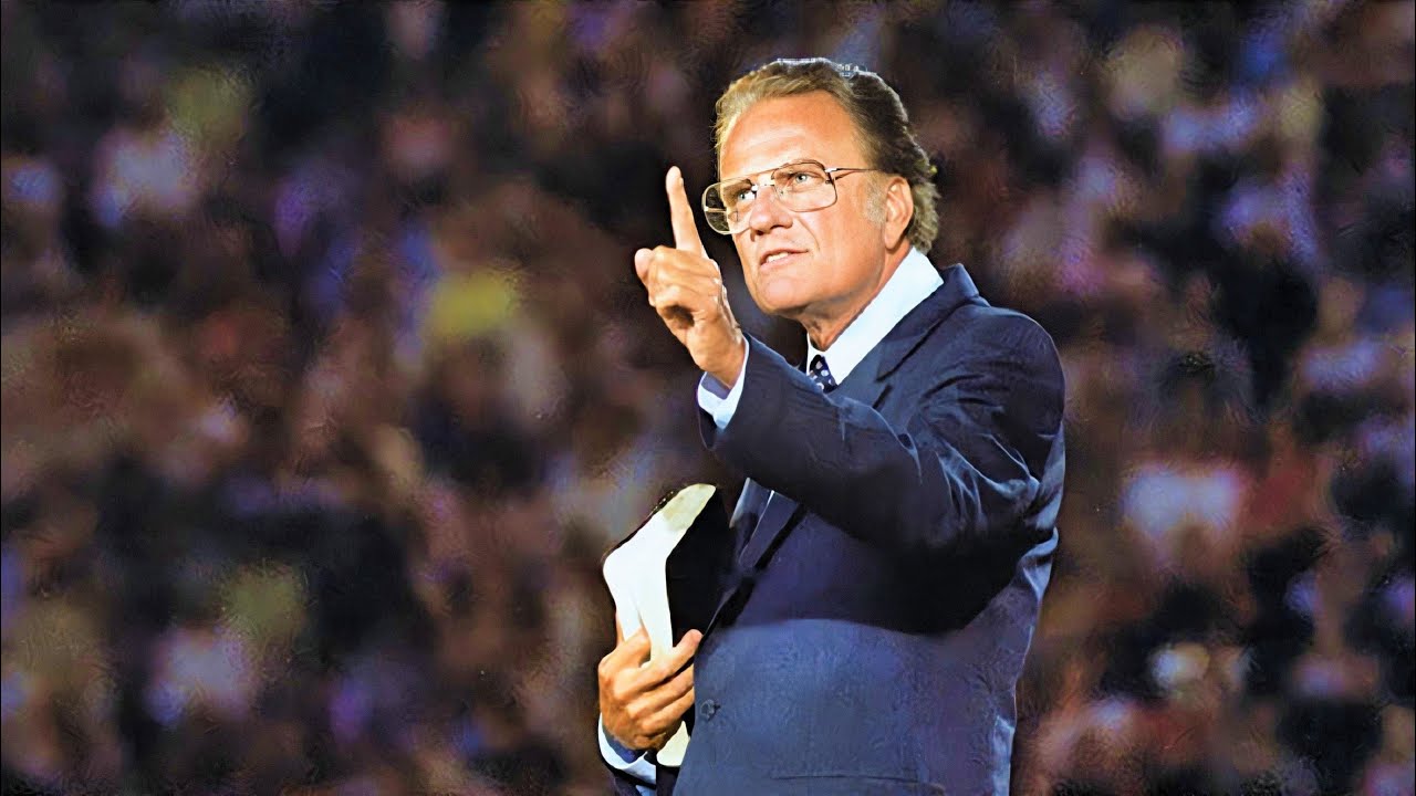 El Poder de Negarse a S&iacute; Mismo - Rev. Billy Graham - Birmingham, Inglaterra (1984)