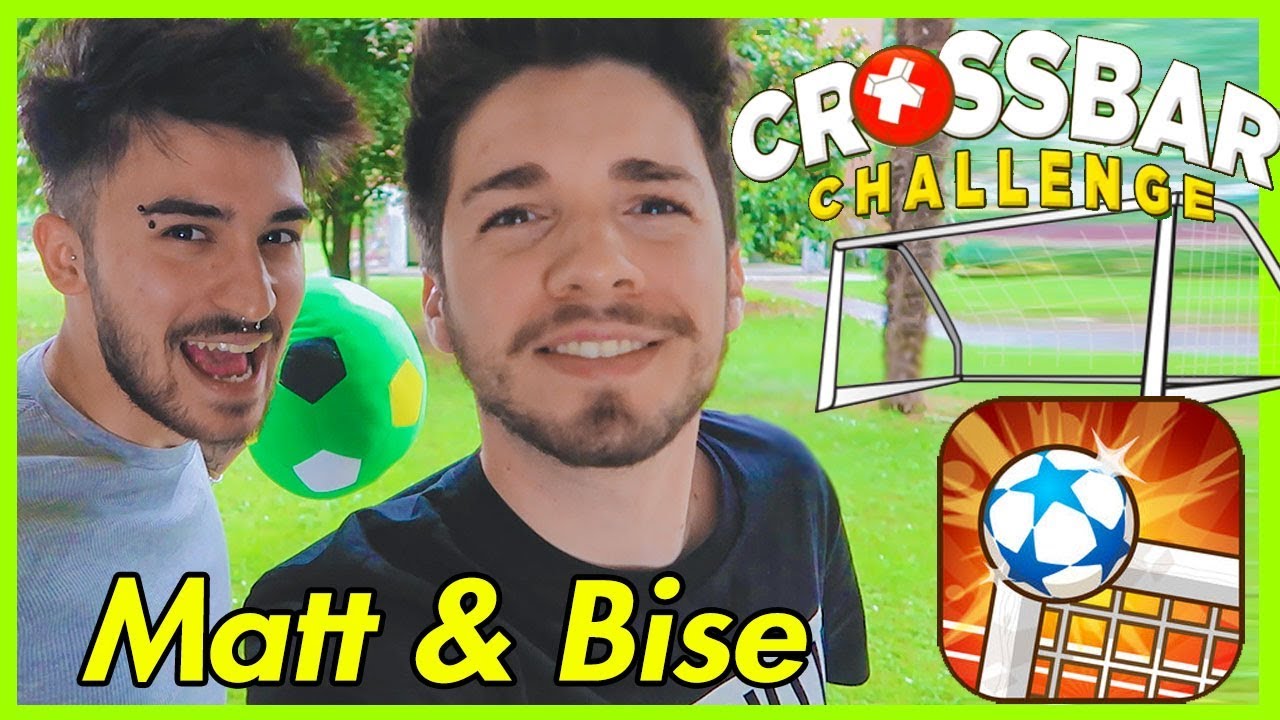 CROSSBAR CHALLENGE EPICA! ⚽️ Matt & Bise