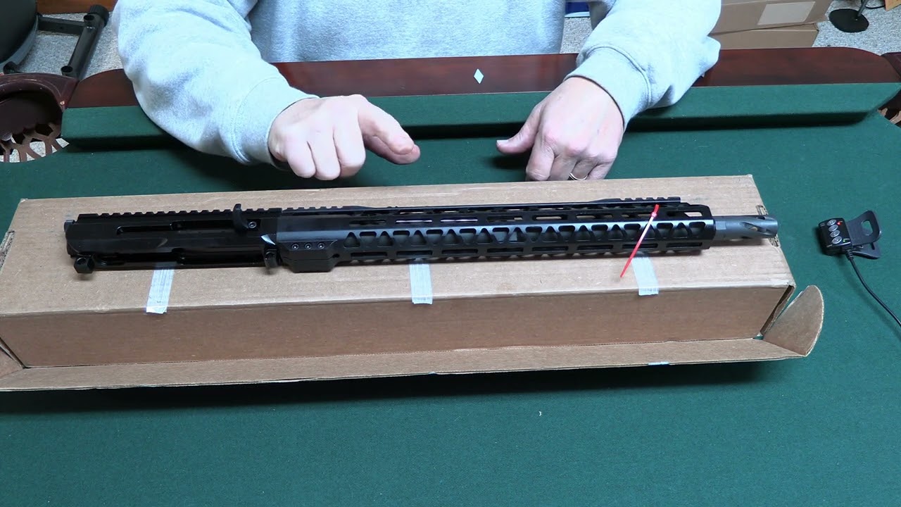Bear creek Arsenal Side Charging AR15 upper overview