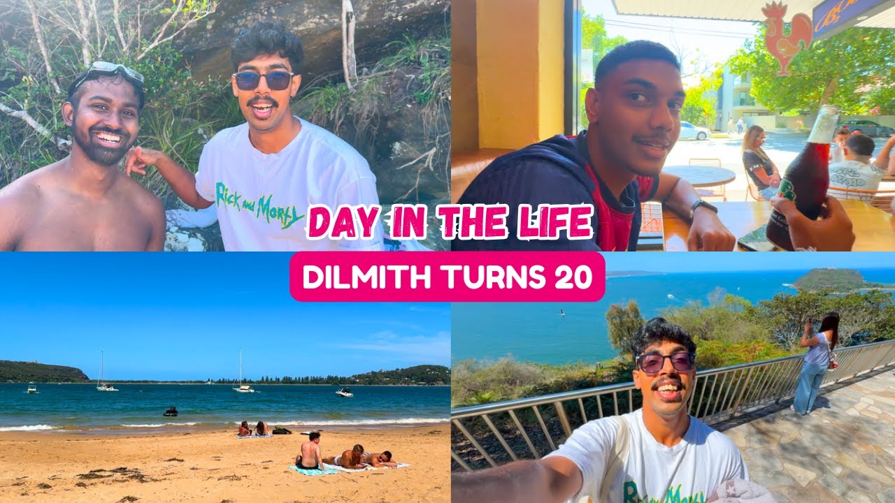 Beach Birthday with International students!! (Friend turns 20 years old)