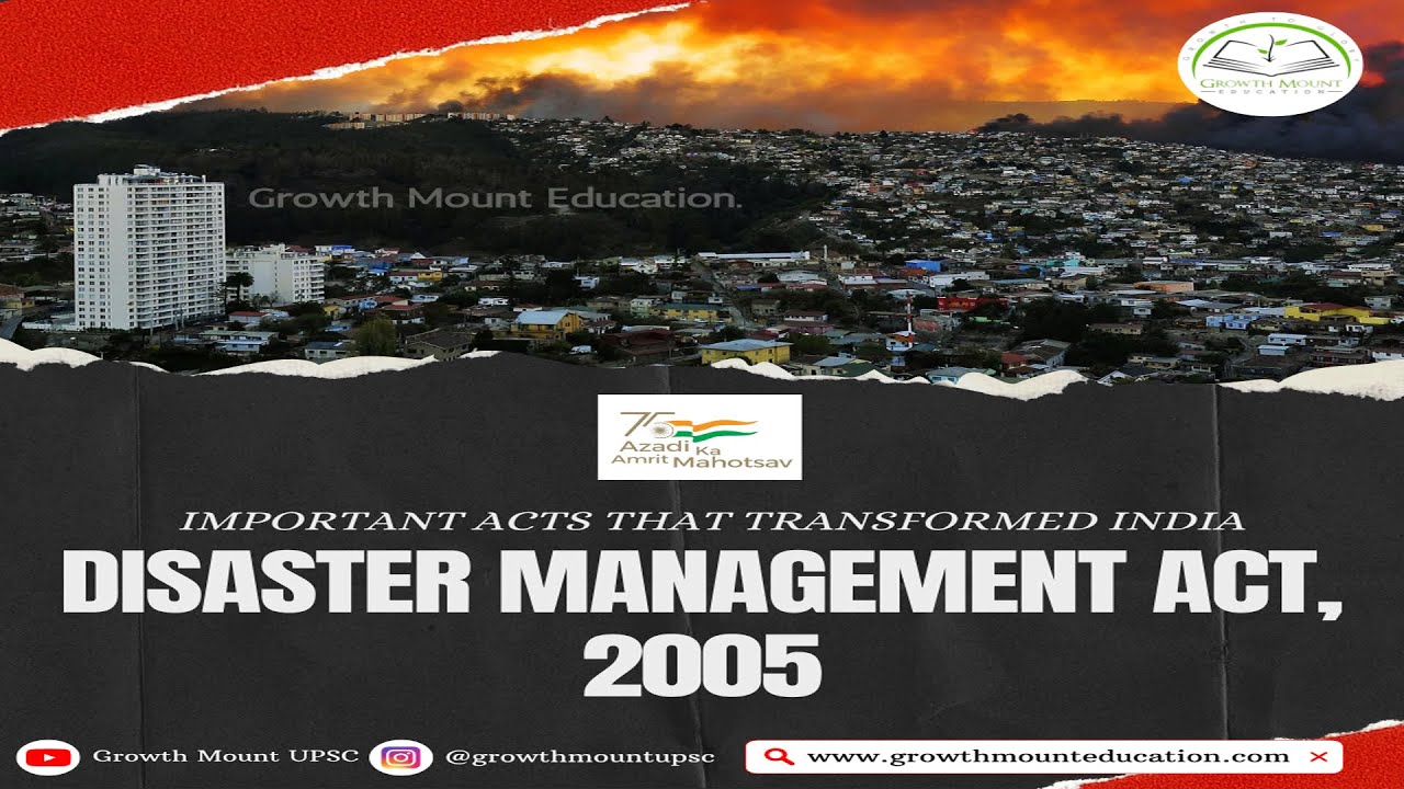 Disaster Management Act, 2005 | Lecture 102 | Dhruv Jani