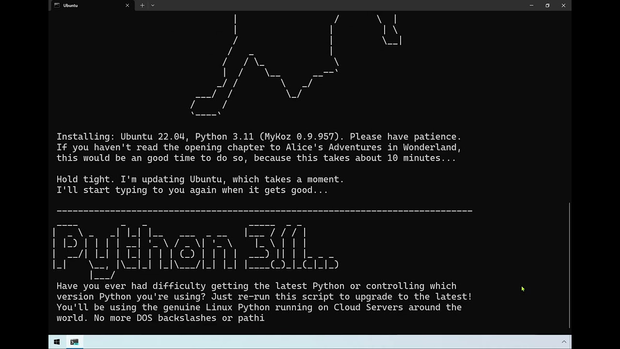 Install Linux Jupyter Notebook on Windows