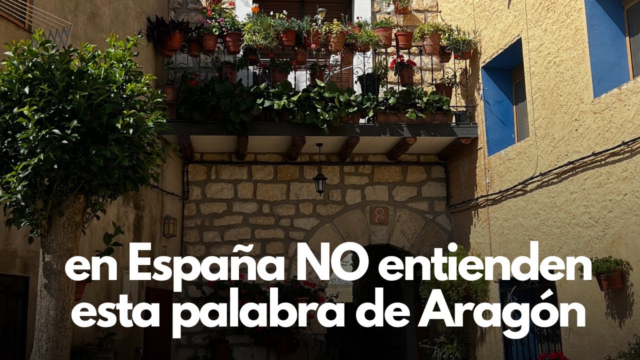 Esta es la palabra de Arag&oacute;n imposible de entender en el resto de Espa&ntilde;a.