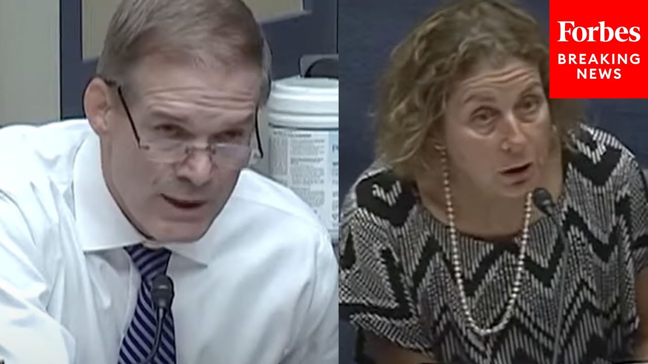 'Let's Back Up A Second': Jim Jordan Grills Witness On Public Health Official Powers
