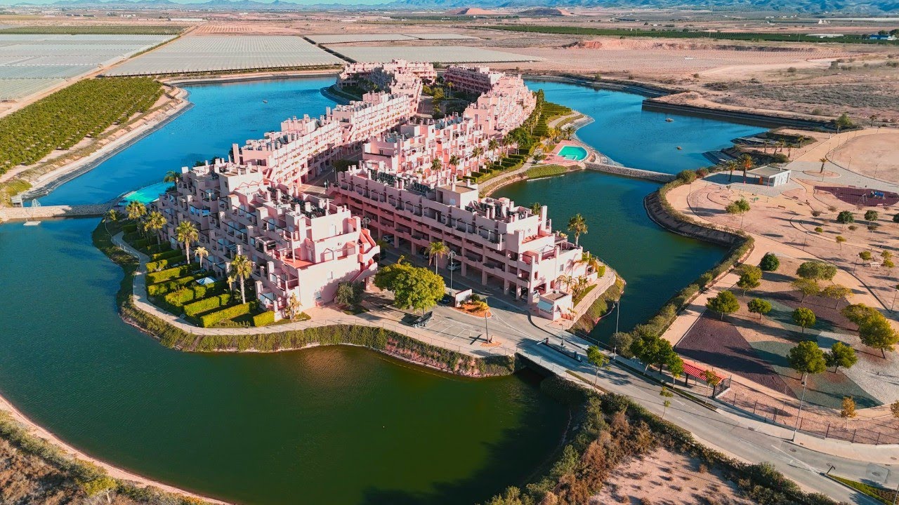 Condado de Alhama Murcia Spain from above