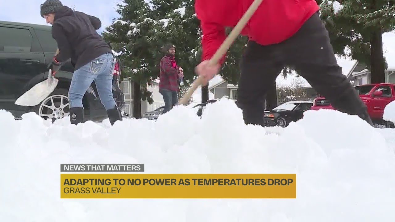 Grass Valley residents going on day 2 without power