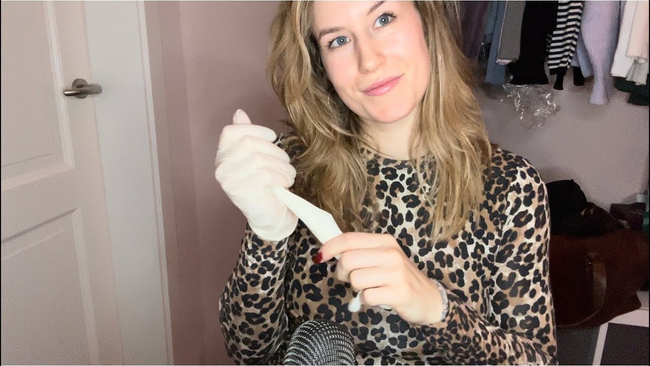 Tight Latex Glove Sounds ASMR (no talking) 🧤💞