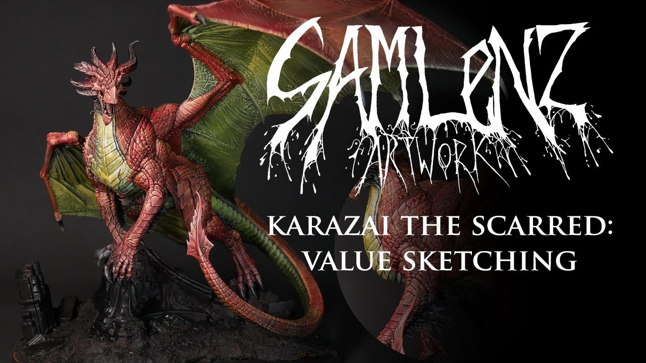 Karazai the Scarred: Value Sketching