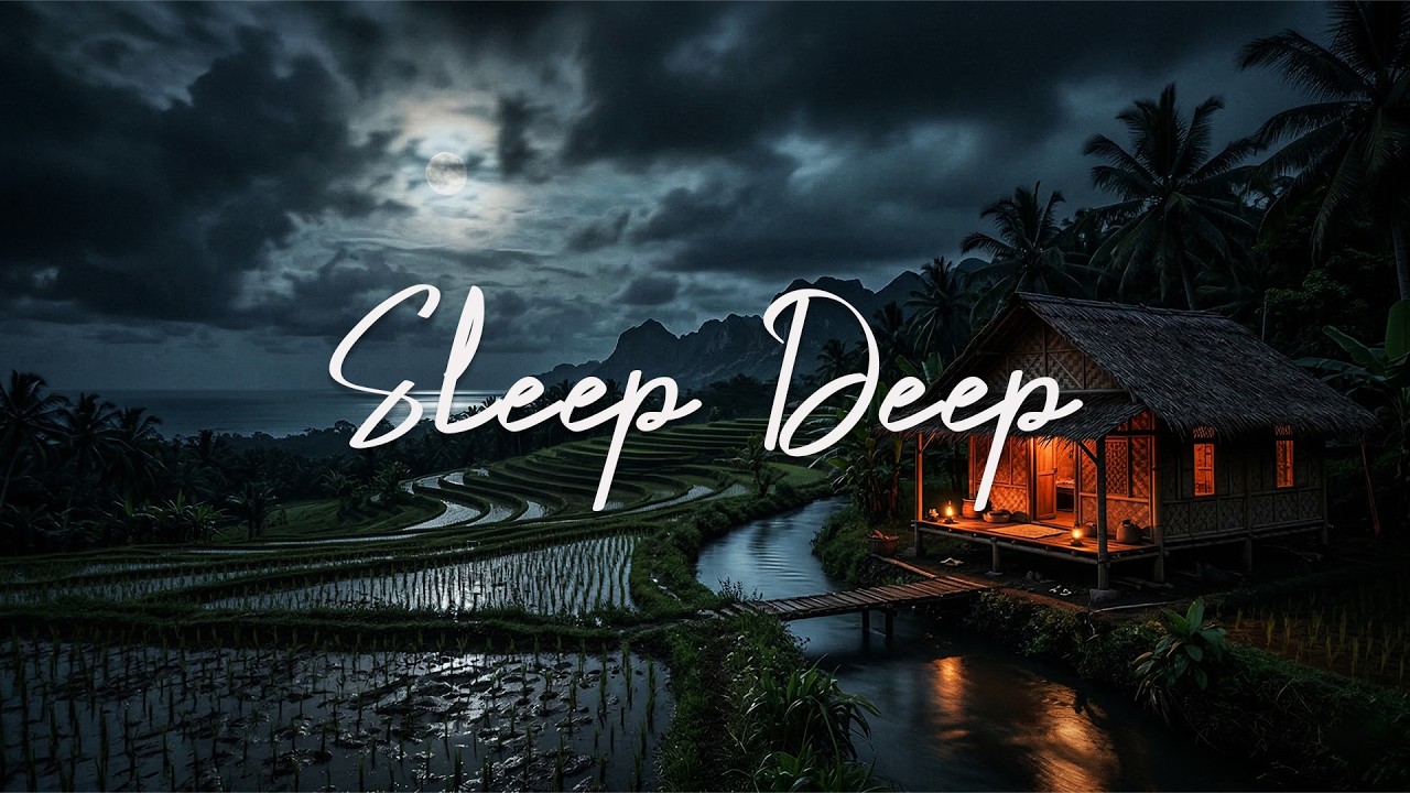 Sleep Deep Tonight • Calming Sleep Music for Anxiety & Overthinking (3 Hours)