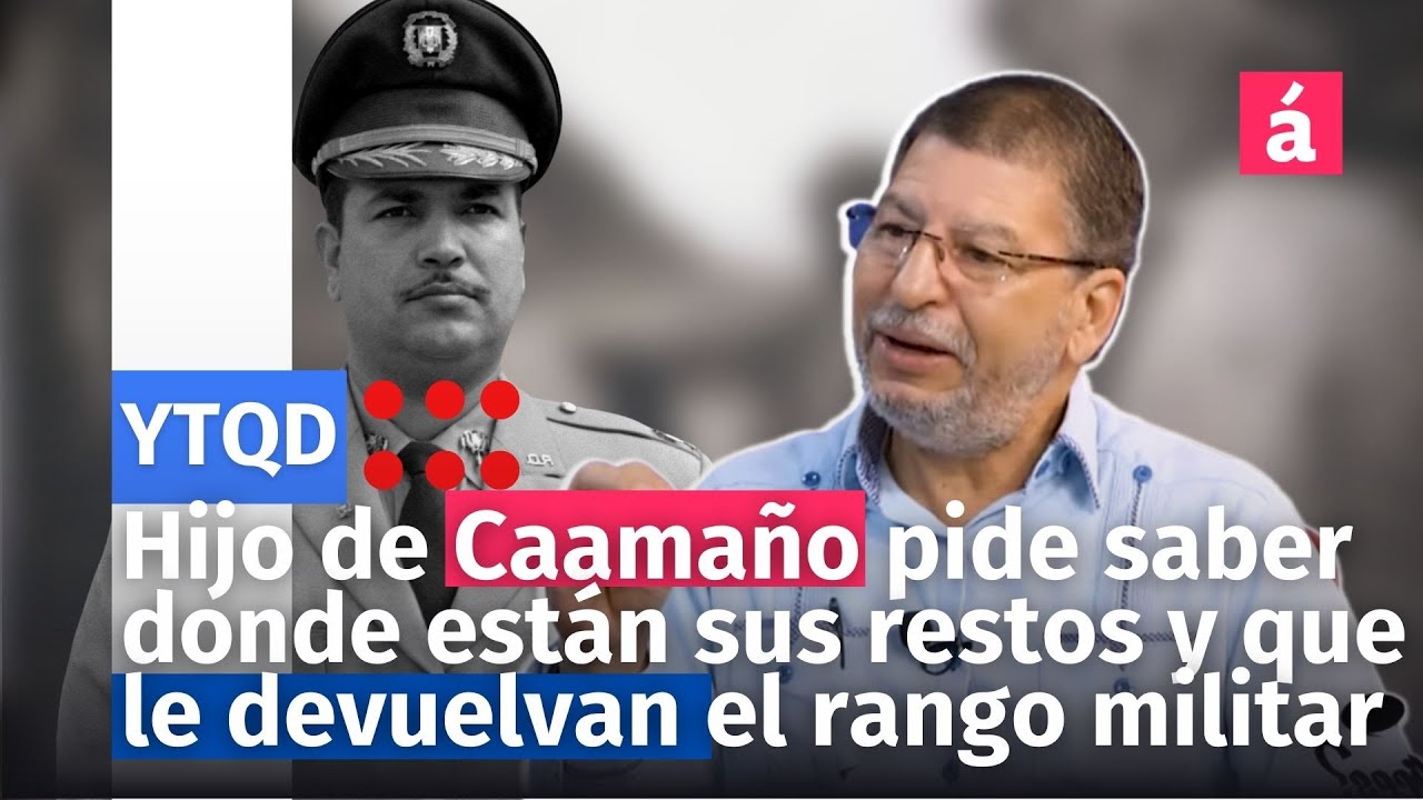 Hijo de Caamaño pide saber donde están sus restos y que le devuelvan el rango militar