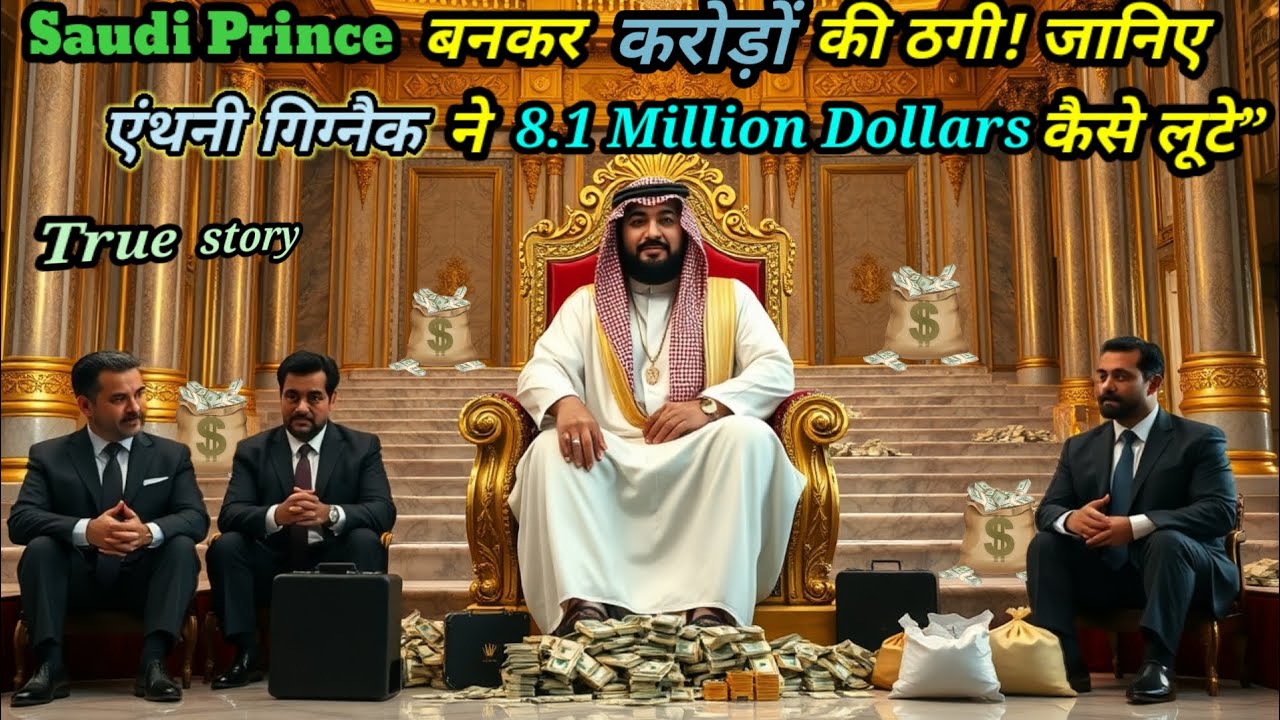 सऊदी प्रिंस नहीं, करोड़ों डॉलर का ठग! कैसे एंथनी गिग्नैक ने लगभग ₹67 करोड़ रुपए  ठगे!