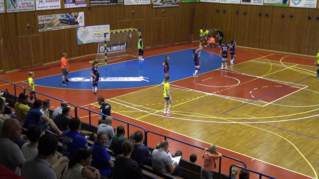 Michalovce-Pre&scaron;ov,2polčas,Majstr.Slovenska star&scaron;&iacute;ch žiačok 2019