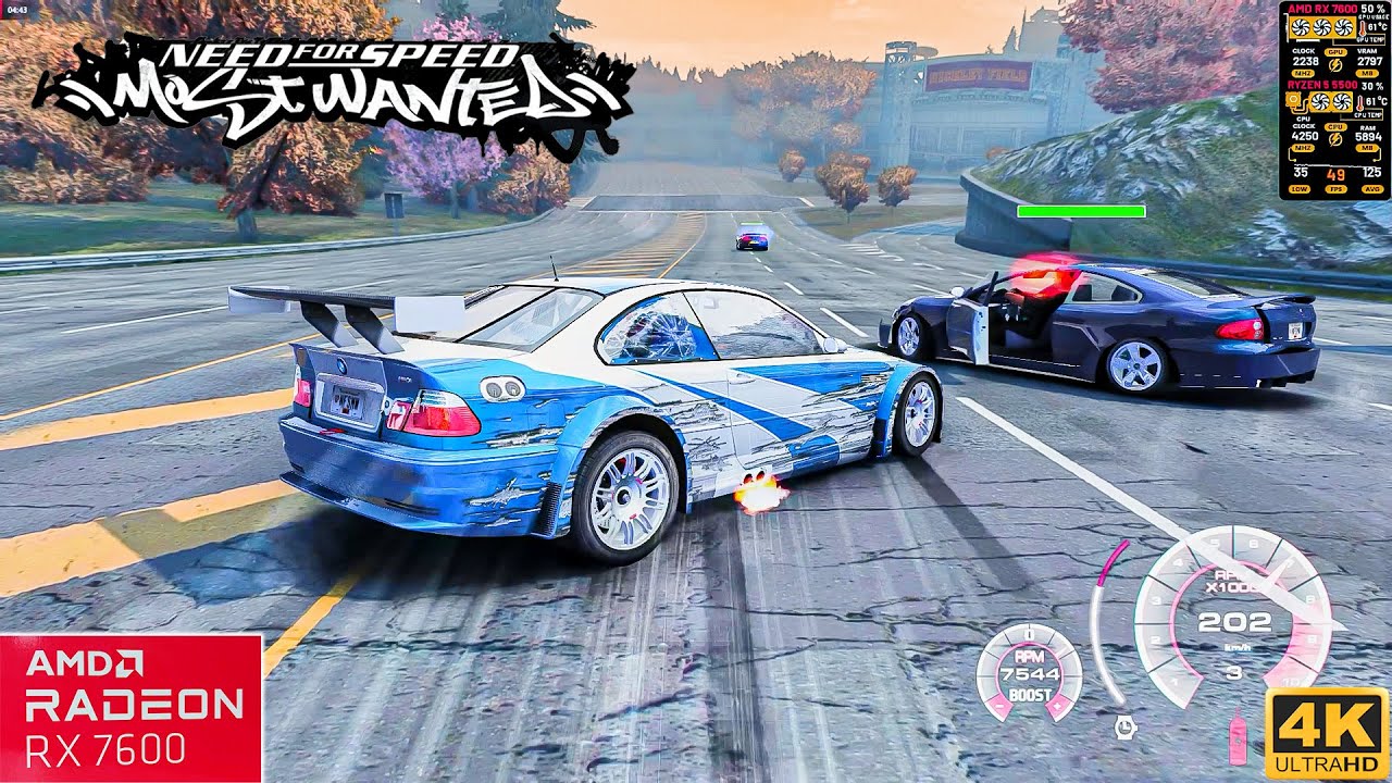 Need for Speed ​​Most Wanted Remake 2025 — Лучший кинематографический финал