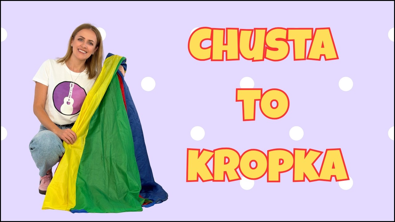 Chusta to kropka - zabawa na DZIEŃ KROPKI! NOWOŚĆ 2026!