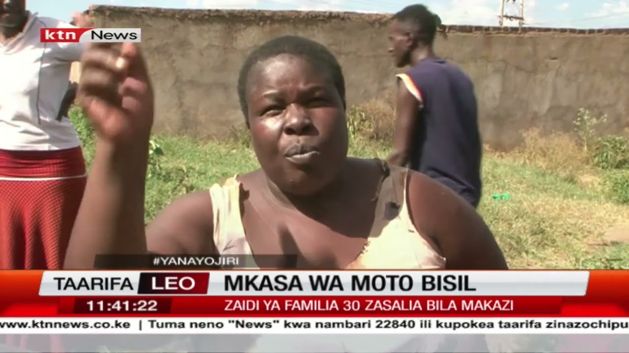 Moto wateketeza makazi na mali ya watu Bisil