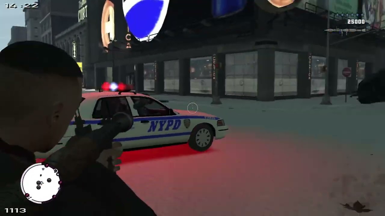 GTA 게이토니 맨하탄 타임스퀘어 뉴욕 버스폭파 태러 난동