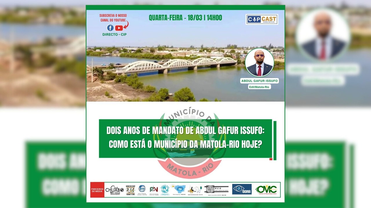 Dois anos de mandato de ABDUL GAFUR ISSUFO: Como está o Município da Matola-Rio hoje?
