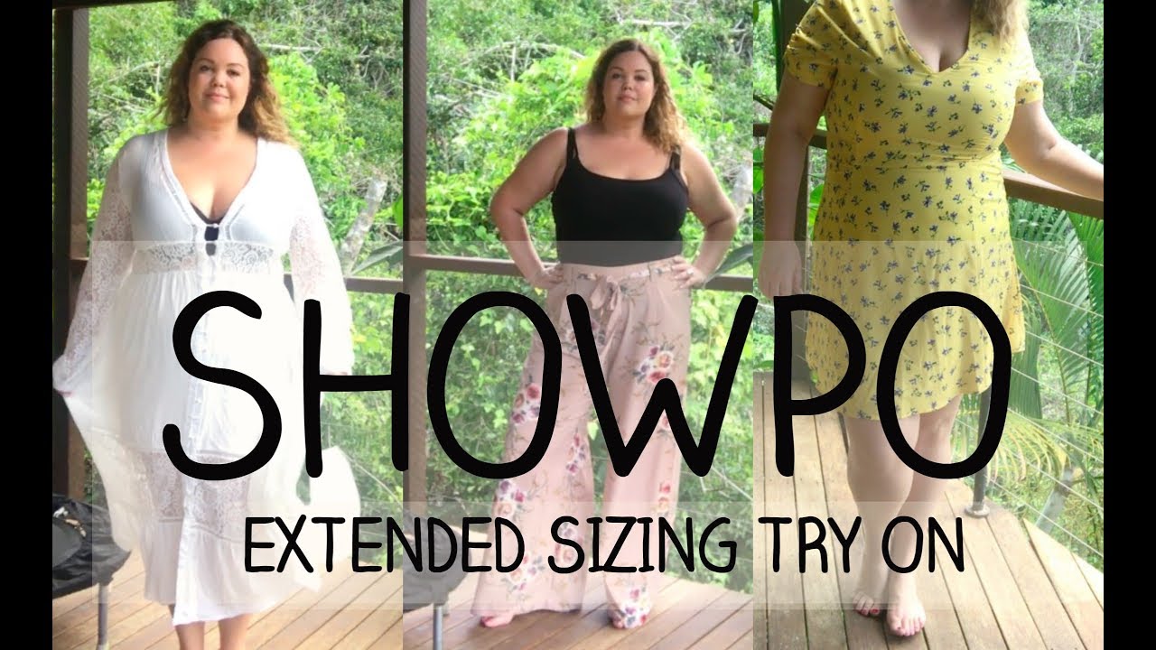 ShowPo: Trying On Extended Sizing As A Curvy Babe